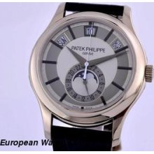 Patek Philippe Annual Calendar 5205g-001 5205 Silver Dial 18k Wg Box + Papers