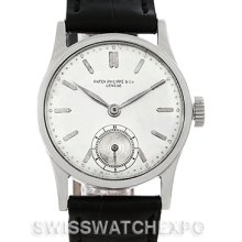 Patek Philippe Calatrava Vintage Stainless Steel Watch