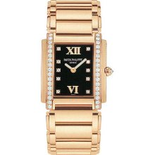 Patek Philippe Twenty~4 18kt Rose Gold Diamond Ladies Watch 4910-11R