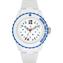Pauls Boutique Ladies White Dial White Plastic Bracelet Watch Pa004blwh