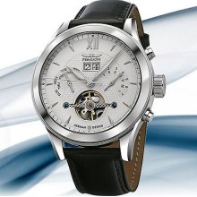 Perigaum P1112aswsle Men's Open Heart Automatic Strap Watch