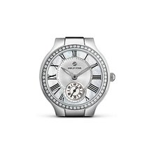 Philip Stein Ladies Mother Of Pearl Diamond Bezel Stainless Watch 41d-cmop