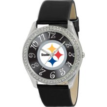 Pittsburgh Steelers Womens Glitz Watch
