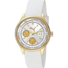 Puma Wheel Chrono - S Gold Women's watch #PU102742003