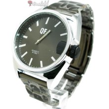 R261 Classic Luxury Men/women Fashion Watch Black Steel Strap Watchband