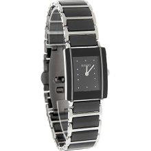 Rado Integral Series Ladies Black Ceramic Swiss Quartz Watch R20488162
