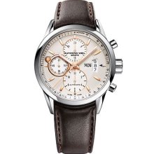 Raymond Weil Watch Freelancer Automatic Chronograph Authentic: Box & Papers