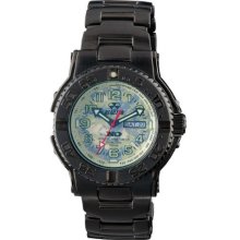 Reactor Mens Tident Camo Never Dark Stainless Watch - Black Bracelet - Camouflage Dial - 59524