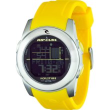 Rip Curl Pipeline World Tide Watch - Yellow