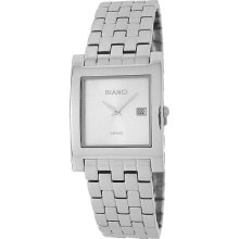 Roberto Bianci Men's Stainless Steel Square Case Watch