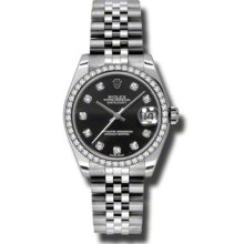 Rolex Datejust Lady 31 Women's Watch 178384-BKDJ