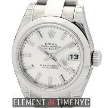 Rolex Datejust Lady Stainless Steel 26mm Silver Stick Dial