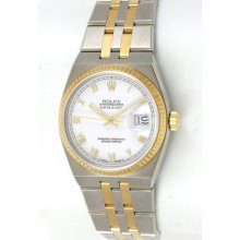 Rolex : Datejust Oysterquartz : 17013 : 18k Gold & Stainless Steel