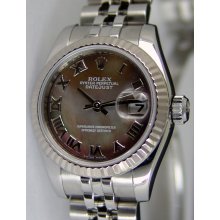 Rolex Datejust Tahitian Mother of Pearl Roman 179174