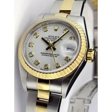 Rolex Lady Datejust White Diamond 69173 WATCH CHEST