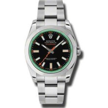 Rolex Milgauss Green Automatic Watch 116400v
