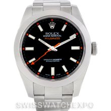 Rolex Milgauss Steel Mens Watch 116400