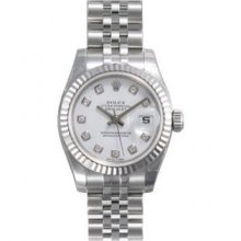 Rolex Oyster Perpetual Lady Datejust Ladies Watch 179174-WDJ