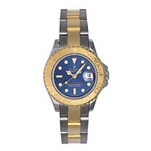 Rolex Oyster Perpetual Lady Yachtmaster 18k Yellow Gold and Stainless Steel Unworn Blue Dial