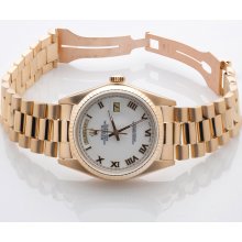 Rolex president watch day date gents rolex hidden clasp