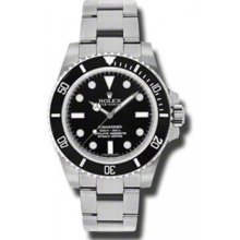 Rolex Submariner Black Dial Stainless Steel Automatic Mens Watch 114060