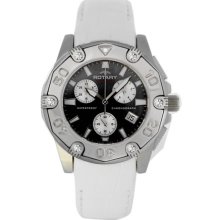 Rotary Aquaspeed Ladies Sport Chronograph Black Mother of Pearl Dial S