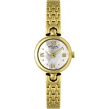 Rotary Lb02823-41 Ladies White Gold Tone Watch Â£159