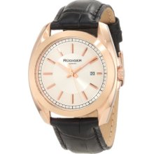 Rudiger R1001-09-001l Dresden Silver Dial Rose Gold Watch