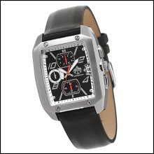 S.u.g. Jetstream Men's Seiko Quartz Movement Watch New Black Dial Sug