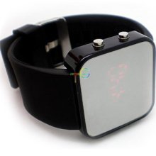S5q Luxury Sport Led Binary Digital Time Lady Men Women Unisex Wrist Watch Gift