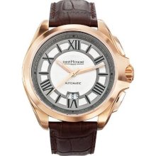 Saint Honore Men's 897065 8AR Coloseo Automatic Rose Gold PVD Rom ...
