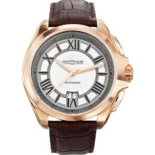 Saint Honore Men's 897065 8AR Coloseo Automatic Rose Gold PVD Rom ...