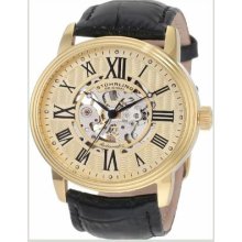 Save 53% Stuhrling Original Men Classic Delphi Venezia Automatic Skeleton Watch