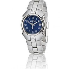 Sector 195 Series Women's Watch Analogue Quartz With Date, Blue Dial And Aluminium Bracelet - R3253195035