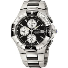 Seiko Coutura Alarm Chronograph Mens Watch SNA455