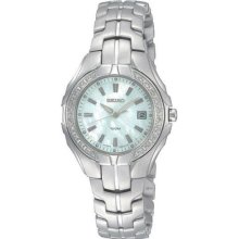 Seiko Coutura wrist watches: Coutura White Mop Diamonds sxdb69