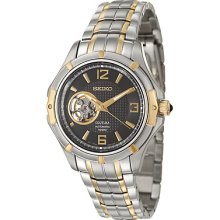 Seiko Men's 'coutura' Yellow-goldplated Steel Japanese Automatic Watch