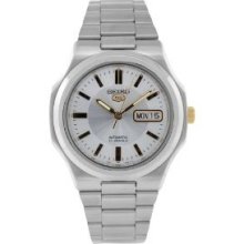 Seiko Men's Snkk43 Stainless Steel Analog With Silver Dial Watch
