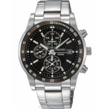 Seiko Mens Sport Chronograph Stainless Steel Tachymeter SNDC99 Seiko Mens Sport Chronograph Stainless Steel Tachymeter SNDC99