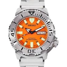 Seiko Orange Monster Automatic Dive Watch, Stainless Steel Bracelet #SKX781K1