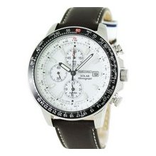 Seiko Pilot's Solar Alarm Chronograph Flightmaster SSC013P1 SSC013 SSC013P Mens Watch