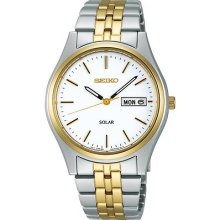 Seiko Sbpx002 Spirit Solar White Men's Watch