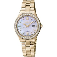 Seiko Solar 3-Hand with Date Women's watch
