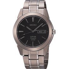 Seiko Titanium Sapphire Crystal Mens Dress Watch SGG731P1 SGG731