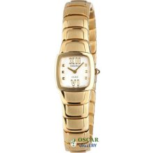 Seiko Vivace Suj778 -gold Plated Steel- Women's Watch 2 Years Warranty