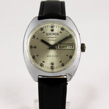 SEKONDA Vintage men's AUTOMATIC watch 25 Jewels Export Version made in USSR (req46406)