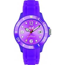 SI.PE.B.S.12 Ice-Watch Sili-Purple Big Dial Watch