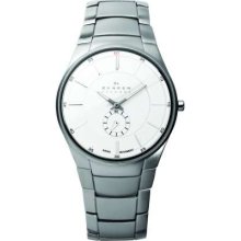 Skagen Black Label Gents Silver Analogue Dial 924XLSXS Watch