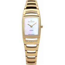 Skagen Black Label Ladies' White Mother of Pearl Dial 985SGXG Watch