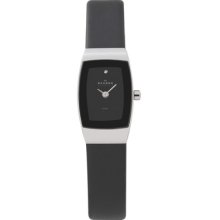 Skagen Womens Watch Black Dial Stainless steel case Black 271SSLB